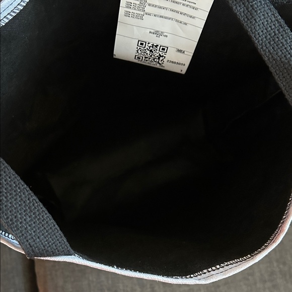 White Gift Tote Bag with Black Text - Picture 4 of 4